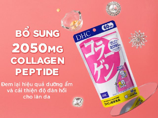 Collagen DHC dạng viên uống