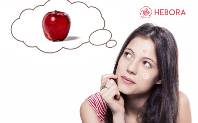 Ăn táo có tốt cho da bị mụn không?