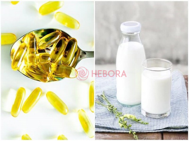 Công thức làm đẹp đơn giản với vitamin e, sữa tươi