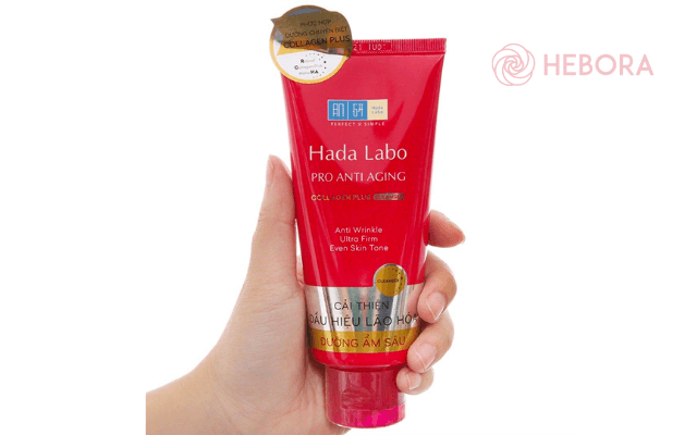 Hada Labo Pro Anti Aging Collagen Plus Deep Cleansing Anti-Aging Facial Wash