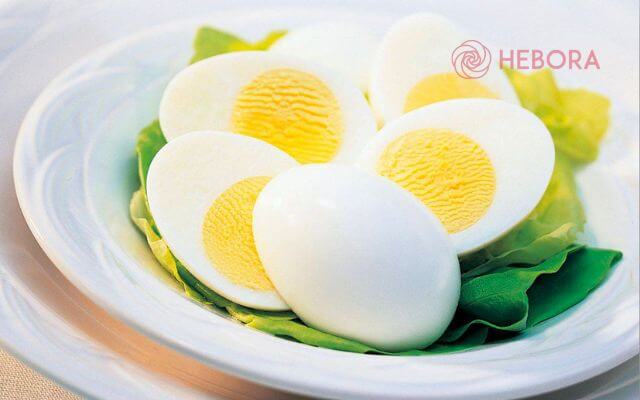 Ăn trứng để tăng nội tiết tố nữ